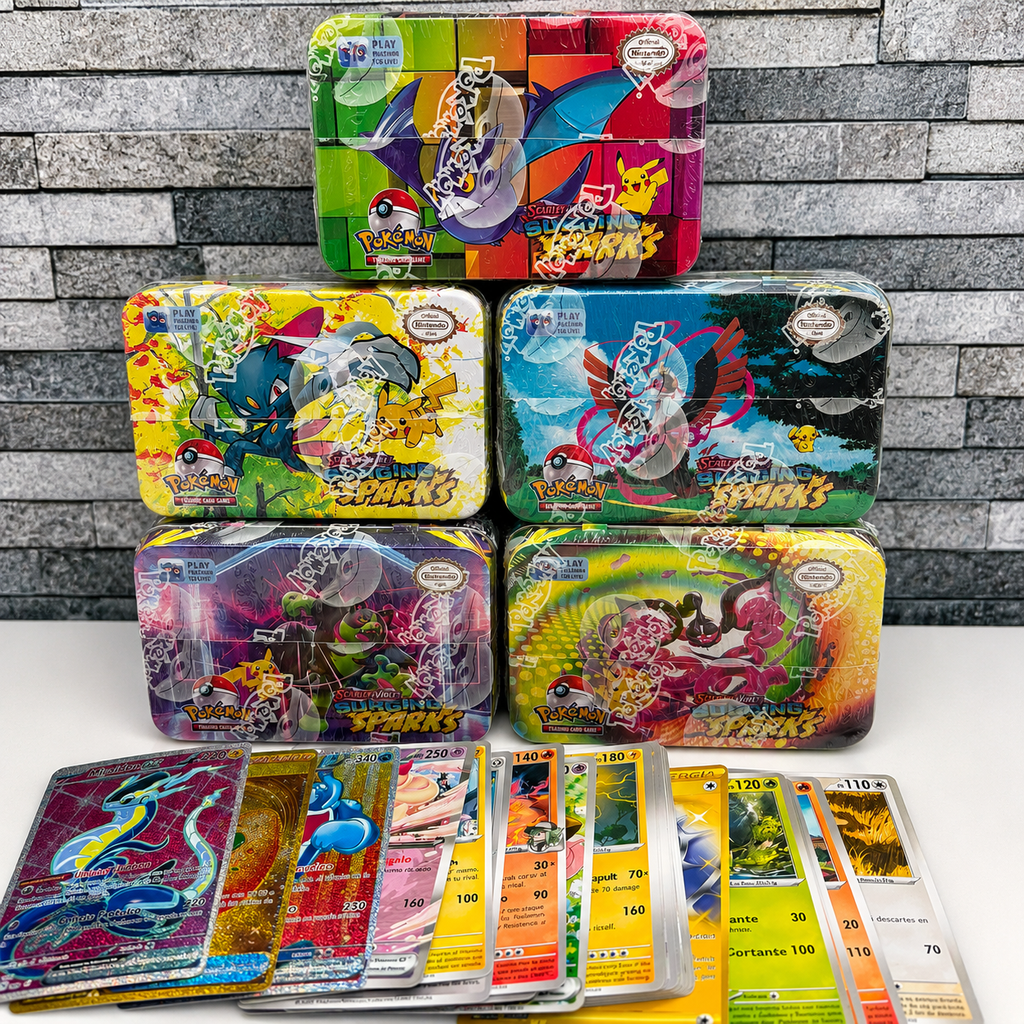 Latas medianas pokemon REPLICA x1