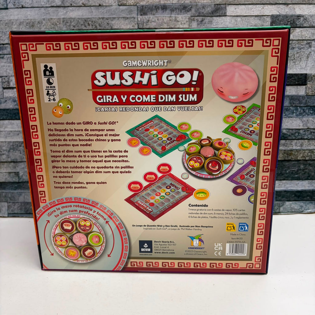 Sushi Go! Gira y Come Dim Sum