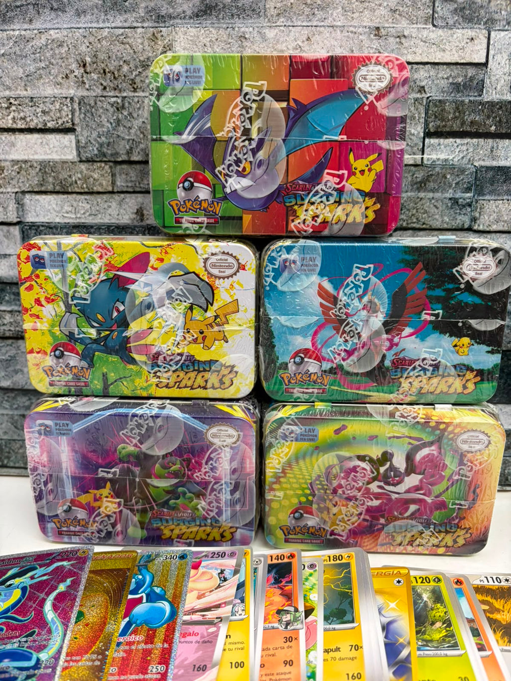 Latas medianas pokemon REPLICA x1